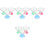 12Pcs As Plastic Ice Cream Dessert Bowls Footed Cups Assorted Colors 4
