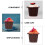 100Pcs Coffee Paper Cupcake Liners Durable Muffin Cups for Baking 11