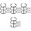 40Pcs Black Loose Leaf Binder Rings Smooth Surface Metal Book Clips 4