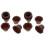 100Pcs Coffee Paper Cupcake Liners Durable Muffin Cups for Baking 1