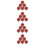 24Pcs Dark Red Crystal Whiskey Stones Reusable Ice Cubes for Drinks 9