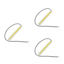 3Pcs Car Daytime Running Lights Multi Color Cob Smd Design