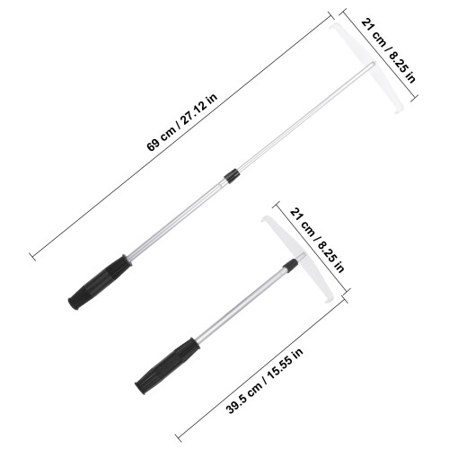 2Pcs Practical Poker Chip Collecting Rod Durable Assorted Color 1