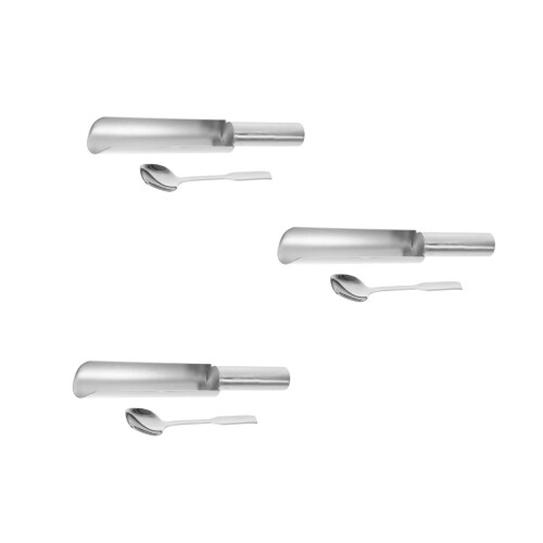 3Sets Stainless Steel Meatball Maker Tool with Spatula Kitchen Gadget
