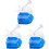 3Pcs Reusable Plastic Bird Bath for Cage Parakeet Bathing Cubes 1