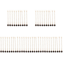 50Pcs Fashion Black Metal Number Charms for Tumbler and Backpack Decor