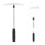 2Pcs Practical Poker Chip Collecting Rod Durable Assorted Color 11