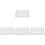 4Pcs White Silicone Toaster Lid Covers for Household Kitchen Devices 1