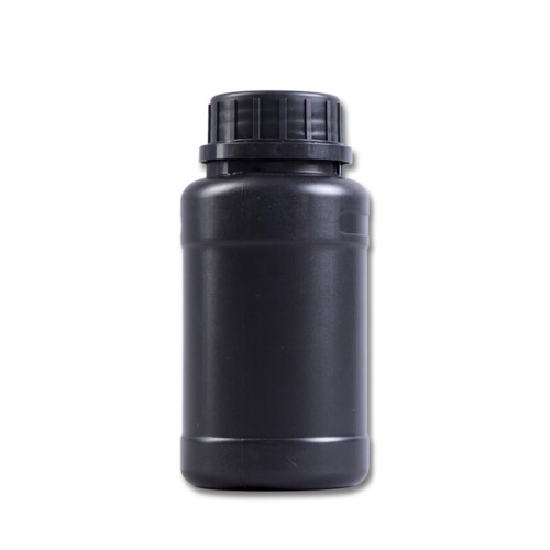 24Pcs Black Plastic Engineering Bottles Lightweight Storage Containers 1