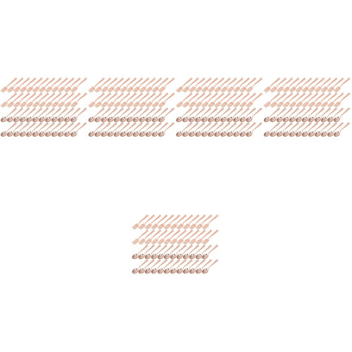 240Pcs Rose Gold and Set for Home Use 2