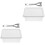 2Sets Assorted Color Storage Holder with for Kitchen Use 2