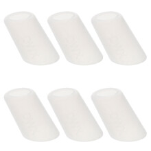 6Pcs White Silicone Leak-Proof Teapot Spout Protectors for Kitchen Use