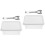 2Sets Assorted Color Storage Holder with for Kitchen Use 3