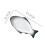 3Pcs Ceramic Fish Shaped Plates Dark Green Snack Storage Dinnerware 2