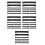 50Pcs Black Plastic Cover Durable Outdoor Protector 5