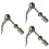 3pcs Seat Clamp Aluminum Alloy 5