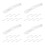 32Pcs White Bicycle Spoke Reflectors Plastic Night Safety Easy Install 6