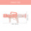 2Pcs Pink Kids Bubble Maker Electric Bubble Blower for Party Use 7