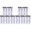 10Pcs Brown Eyebrow Transfer Stickers Waterproof False Eyebrows 2