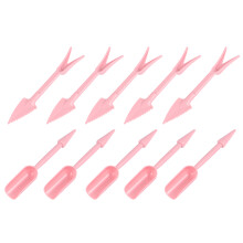 30Pcs Pink Garden Planting Tool Seedlings Dibber