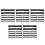 50Pcs Black Plastic Cover Durable Outdoor Protector 6