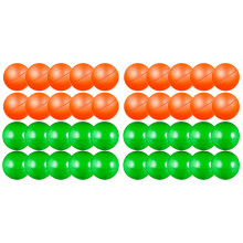 40Pcs Durable PVC Sphere Balls for Party Games and Raffles