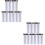 10Pcs Brown Eyebrow Transfer Stickers Waterproof False Eyebrows 6