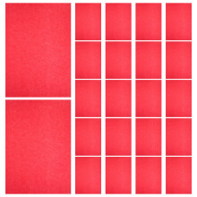 100Pcs Red Craft Tissue Paper Soft Sturdy for Flower Wrapping DIY