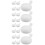 20Pcs Soft Rubber Inner Bubble Inserts for Craft DIY 5