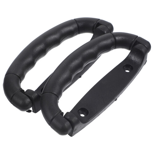 6Pcs Ergonomic Black Plastic Handle for Solar Panel and Battery Box 1