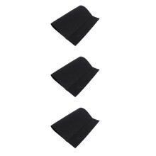 3Pcs Black Felt Calligraphy Practicing Pads Writing Desk Protection