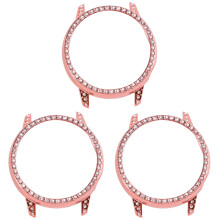 3 Pcs Waches Watch Diamond Protective Case