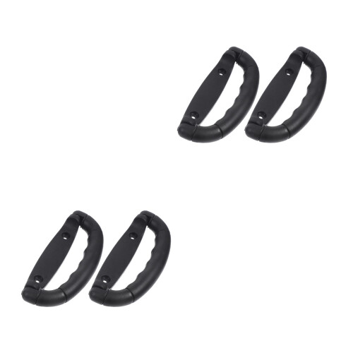 6Pcs Ergonomic Black Plastic Handle for Solar Panel and Battery Box 2