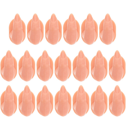 2 Pack Practice Finger Nails Tips Nail Art Patterns 4.5x3cm
