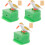 3Sets Plastic Toothpick Organizer Press Type with Lid for Home 6