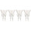 4Pcs Multipurpose Glass Wine Cups Assorted Color for Party Use 5