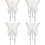 4Pcs Multipurpose Glass Wine Cups Assorted Color for Party Use 6