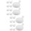 20Pcs Soft Rubber Inner Bubble Inserts for Craft DIY 6