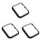 3pcs Protective Frame Shell Aluminum Alloy 1