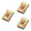 3pcs Playing Plated Poker Gilded Lovers 5