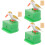 3Sets Plastic Toothpick Organizer Press Type with Lid for Home 9