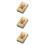 3pcs Playing Plated Poker Gilded Lovers 7