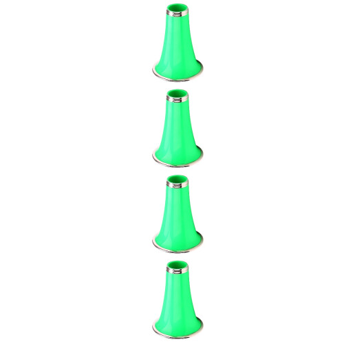 4Pcs Green Clarinet Bell Plastic Replacement for Beginner Musicians