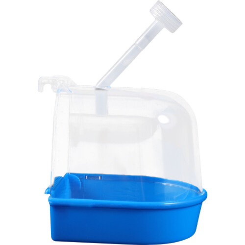 3Pcs Reusable Plastic Bird Bath for Cage Parakeet Bathing Cubes 1