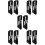 10Pcs Black Snoring Chin Strap Soft Breathable Material Home Use 7