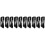 10Pcs Black Snoring Chin Strap Soft Breathable Material Home Use 8