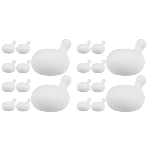 20Pcs Soft Rubber Inner Bubble Inserts for Craft DIY