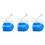 3Pcs Reusable Plastic Bird Bath for Cage Parakeet Bathing Cubes 4