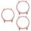 3 Pcs Waches Watch Diamond Protective Case 6