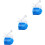 3Pcs Reusable Plastic Bird Bath for Cage Parakeet Bathing Cubes 5